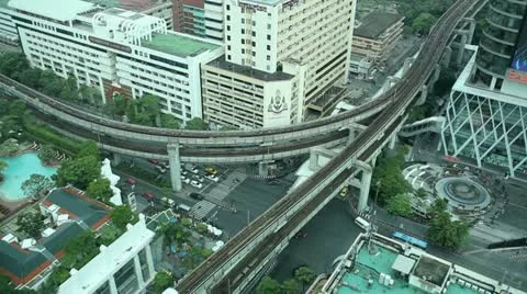Bangkok Aerial Traffic