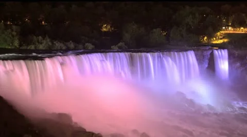 Niagara Falls Night Colors