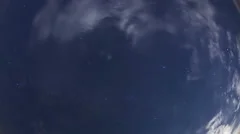 4K Time Lapse Night Sky Stars