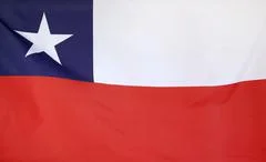 Chile Flag Real Fabric