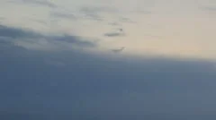 Sunny sky with clouds timelapse