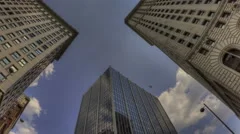 4K Time Lapse Hdr Zoom Out Cincinnati Skyscraper