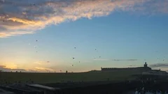 El Morro Castle Sunset 4K Timelapse Zoom In