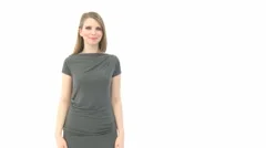 Woman Throws Heart Away Into Camera