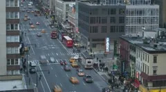 Timelapse Traffic At Sunset On 8Th Ave