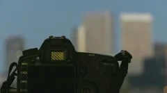 Camera With Skyscrapers