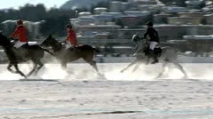 Polo On Ice In St. Moritz