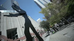 Hammering Man In Front Of The Seattle Art Museum