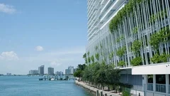 Miami Beach Skyscrapers With Ocean View