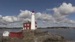 4K Time Lapse Lighthouse Zoom In