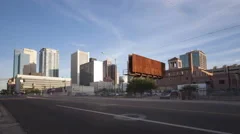4K Time Lapse Traffic Phoenix Downtown