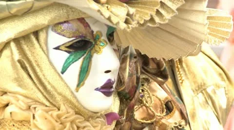 Golden Masked Couple