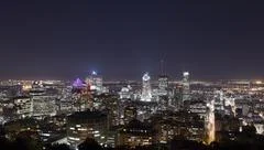 Montreal Twilight After Sunset