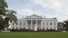 Time lapse close up of The White House