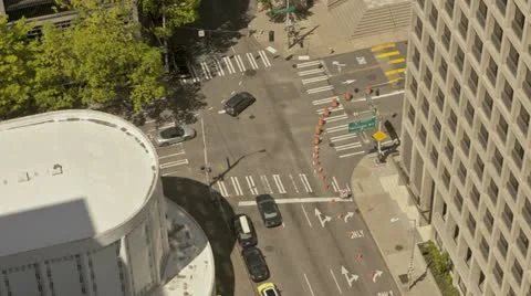 Traffic Crossing Seattle