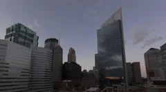 4K Time Lapse Minneapolis Skyline Twilight