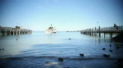 Tourist Cruiseship On Chiemsee