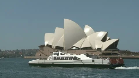 Sydney Opera And Ships