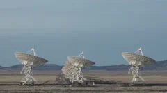 4K Time Lapse Very Large Array Radio Telescopes