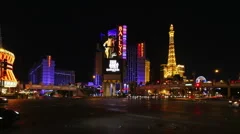Crossroad at night