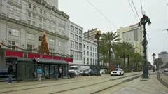 Timelapse Trolley Stop
