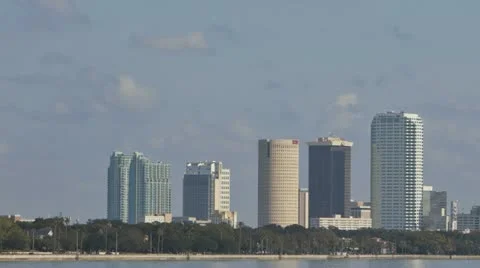 Tampa Skyline Timelapse