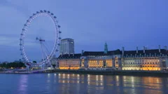 London Eye at night