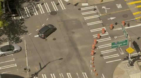 Traffic Crossing Seattle