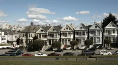 San Francisco Painted Ladies Timelapse