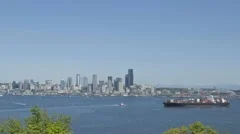 Seattle Skyline Harbor Bay