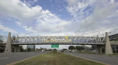 Time Lapse Daytona Beach Welcome Sign