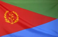 Eritrea Flag Real Fabric