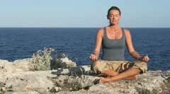 Meditation At Sea On A Cliff