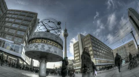 Worldclock At Alexanderplatz