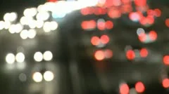 Highway Traffic At Night