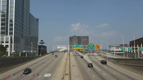 Traffic On Highway 75 In Cincinnati 