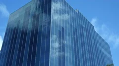 Clouds Reflections In Skyscraper Glass
