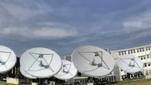 Time lapse satellite dishes