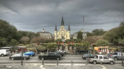 Hdr Timelapse St Louis Cathedral