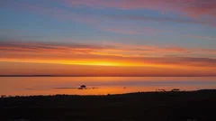 Time Lapse Sunrise Lake Hurton