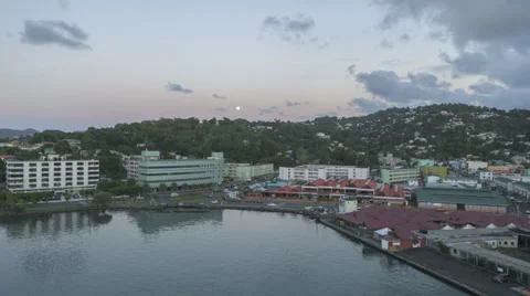 Timelapse Leaving Port St Lucia Castries