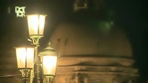 Architecture In Venice At Night