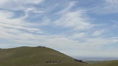 Timelapse Clouds Over Hills