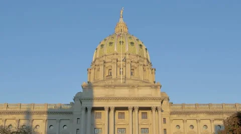 State Capitol Complex In Harrisburg
