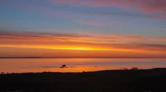 Time Lapse Sunrise Lake Hurton