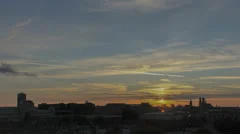Timelapse Munich Skyline Sunset