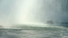 The Boat In The Middle Of The Niagara Falls