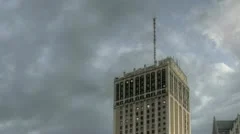 Detroit Downtown Sunset