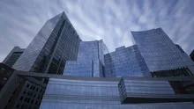 4K Time lapse glass skyscrapers