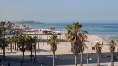 4K Timelapse Tel Aviv Waterfront (Editorial)